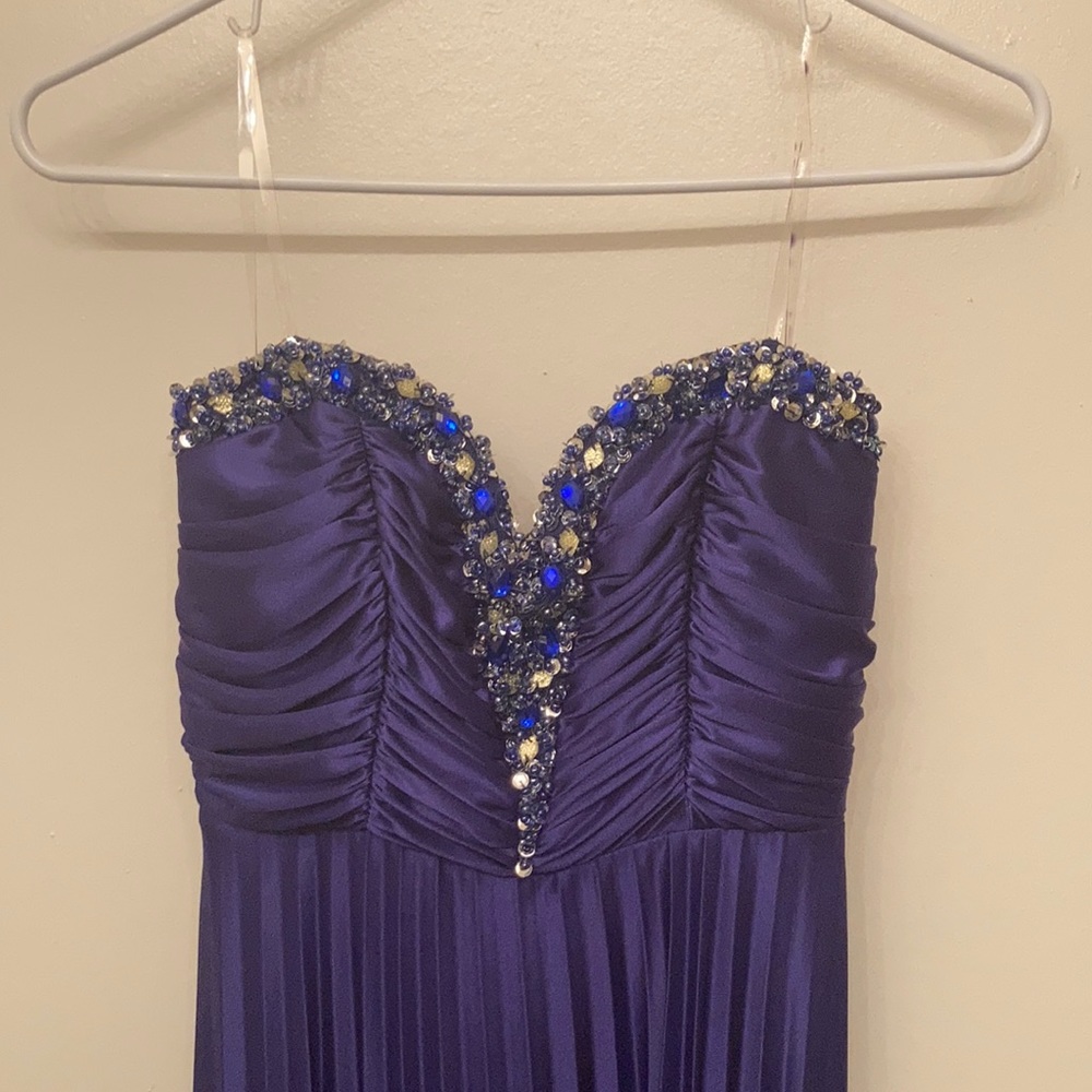 Purple Sequin Dress Small